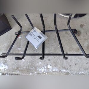 Black Metal Firewood Rack